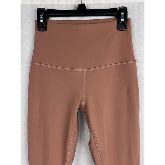 Lululemon Leggings Align High Rise Pant Dusty Clay Athleisure Athletic Lounge - Picture 5 of 8